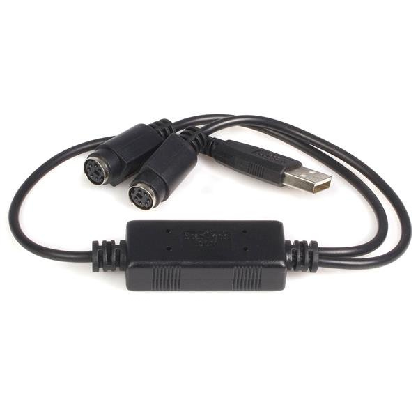 StarTech USBPS2PC USB to PS/2 Keyboard Mouse Adapter - USBPS2PC