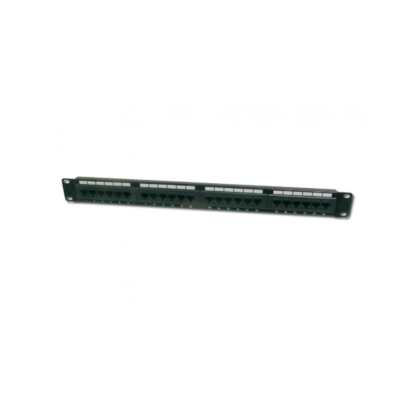 DIGITUS Cat 6 24 Port Unshielded 19" Patch Panel