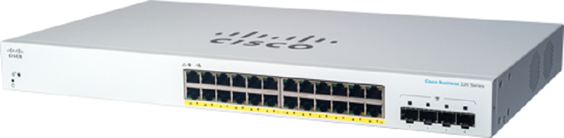 Cisco CBS220 SMART 24 PORTS GE POE - Commutateur