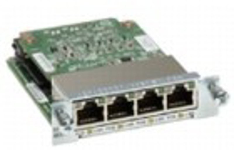 Cisco Enhanced High-Speed WAN Interface 4-Port Gigabit Ethernet Card