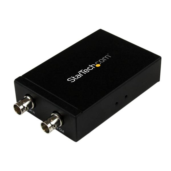 StarTech.com SDI to HDMI Converter – 3G SDI to HDMI Adapter with SDI Loop Through Output - HDMI - 2xSDI(BNC) - Black - SDI2HD