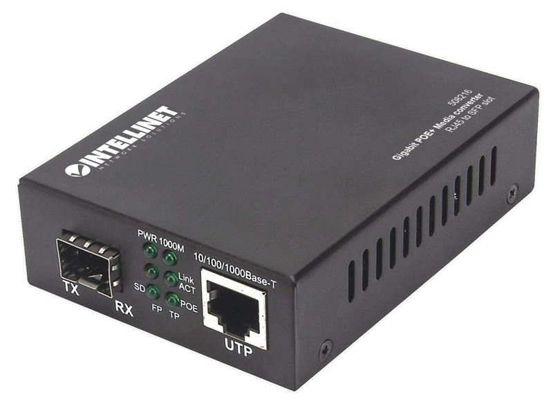 Gigabit PoE+ Media Converter - 508216