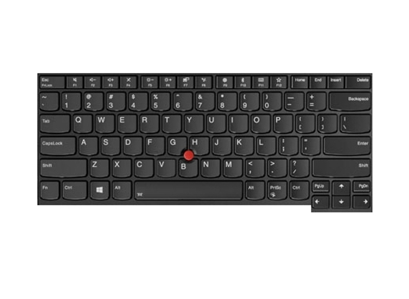 Lenovo - Ersatztastatur Notebook - USA - FRU, CRU - Tier 2 (01AX364) - 01AX364