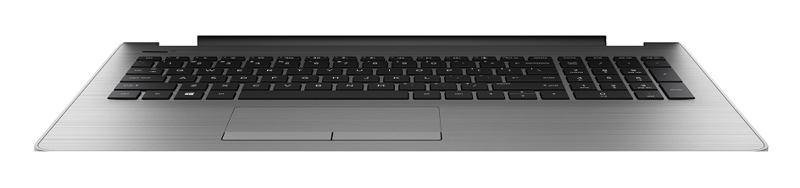 HP TOP COVER AST W/TP W/ KB ASL SL