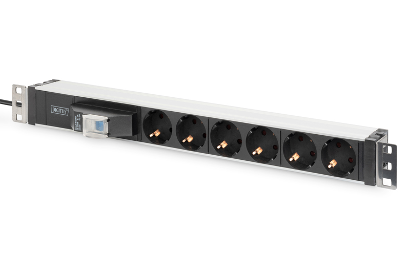 DIGITUS DN-95417 PDU Rack Mount Strip 6-Socket - DN-95417