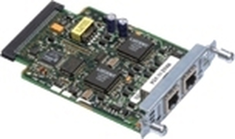 Carte d'interface vocale Cisco à deux ports - BRI (NT et TE)