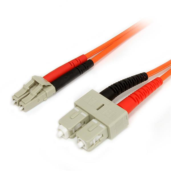Câble fibre multimode 62,5/125 StarTech 3 m LC SC