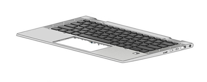 HP SPS-TOPCOVER W/KB CP BL BEL