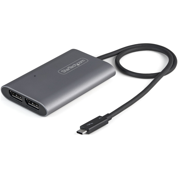 Adaptateur StarTech Thunderbolt 3 vers double DisplayPort 8K