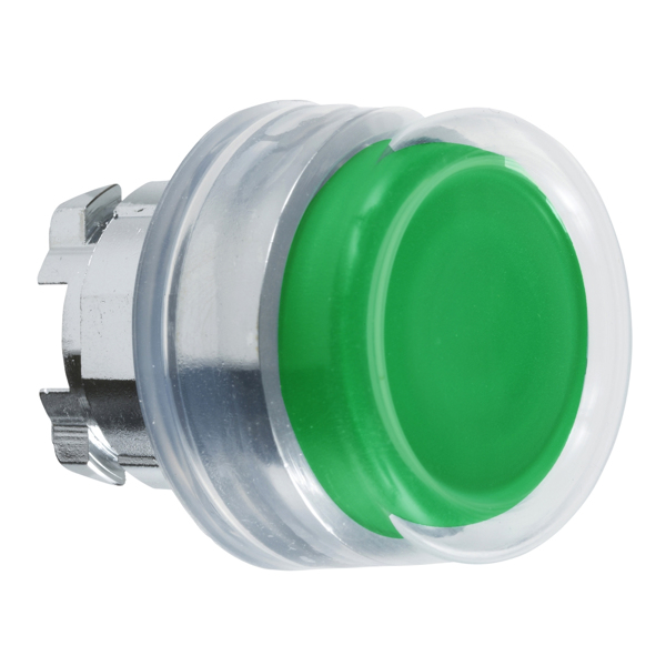 APC ZB4BP3 pushbutton switch green metal