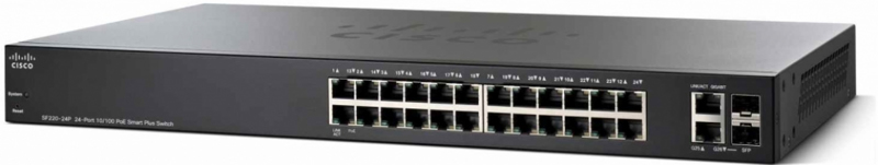 Cisco Small Business SF220-24P Managed L2 Fast Ethernet PoE Switch