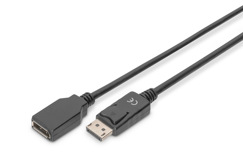DIGITUS DisplayPort-förlängningskabel - AK-340200-020-S