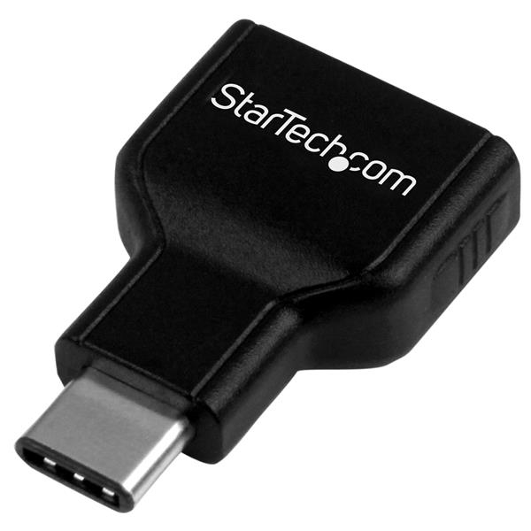 StarTech USB-C to USB-A adapter - St/Bu - USB 3.0 - USB Type C to A converter - connects USB-C laptops such as MacBook, Chromebook Pixel - USB Type-C adapter - USB31CAADG
