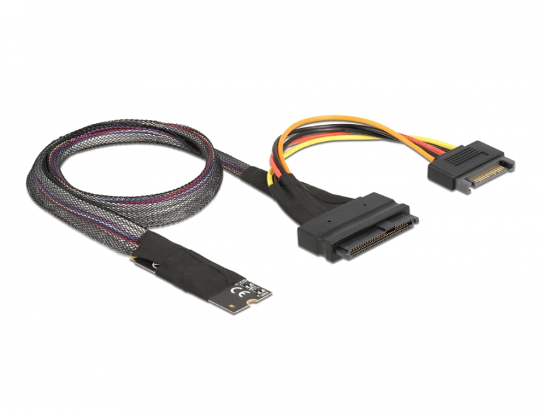 Adaptateur NVMe Delock M.2 Key M vers U.2 SFF-8639