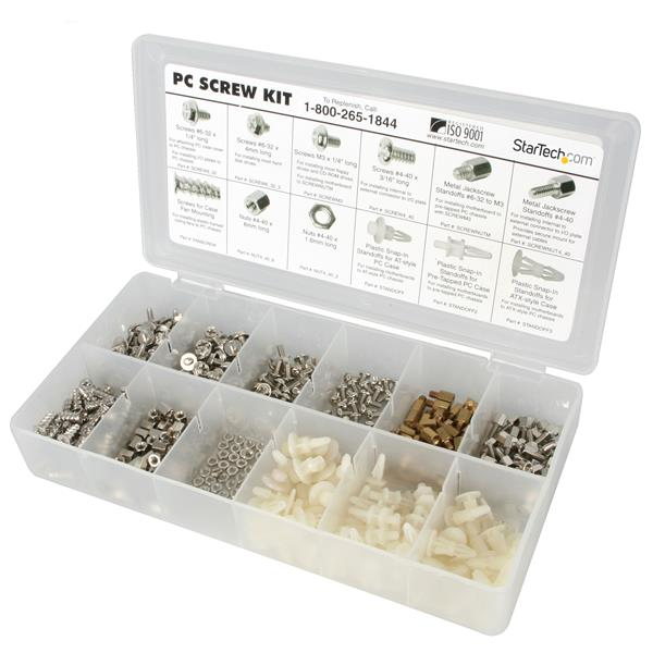 Deluxe Assortment PC Screw Kit - Screw Nuts and Standoffs - Screw kit - PCSCREWKIT Screws - PCSCREWKIT