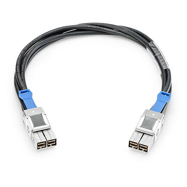 HPE 3800 - 0.5 m - Male/Male - Black - J9578A