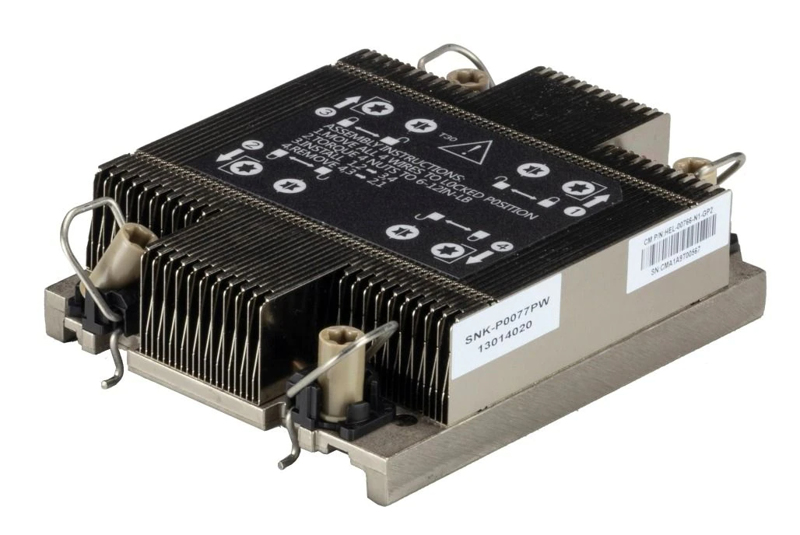 SuperMicro Refroidisseur de CPU SNK-P0077PW Socket 4189 1U passif