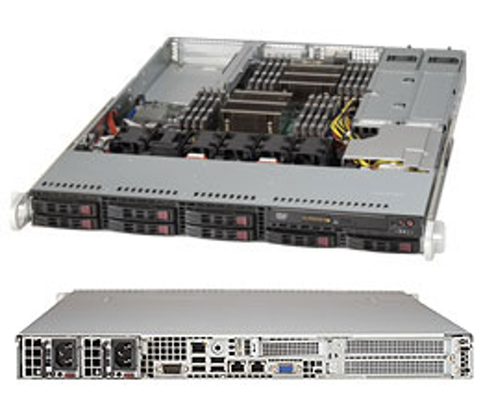SuperMicro SC119 TQ-R700WB - Rack - 1U - SATA/SAS - CSE-119TQ-R700WB