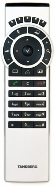 Cisco TRC5 - Special - IR Wireless - Press buttons - White - CTS-RMT-TRC5=