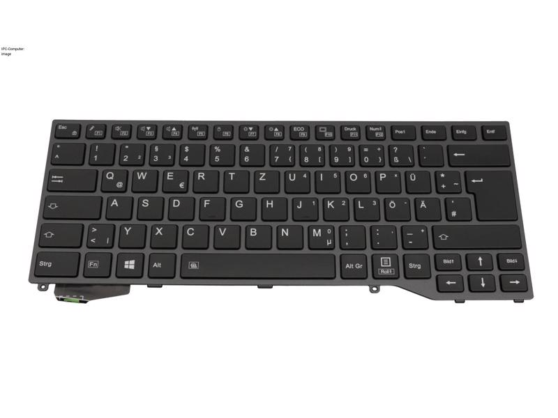 Fujitsu Keyboard German W/BL
