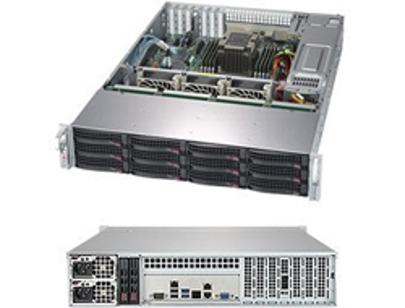 Supermicro 2U Server Chassis 12x 3.5" HotSwap
