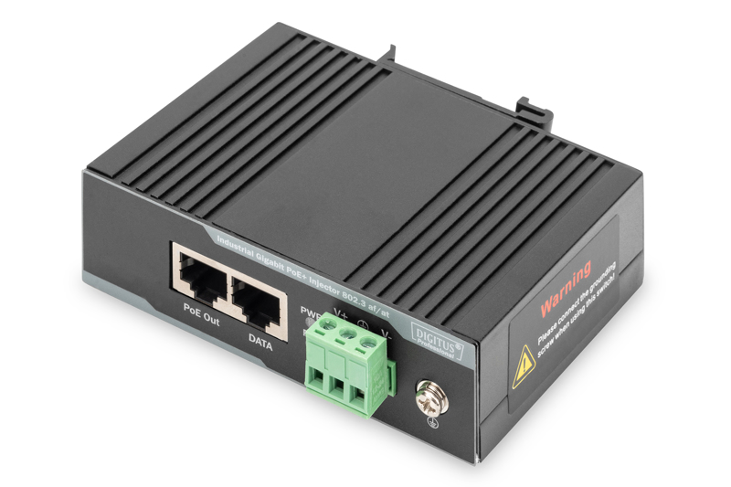 DIGITUS industriell PoE+ injektor - DN-651112