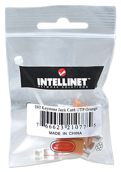 Cat 6 modulær jack UTP Keystone Jack - 210775