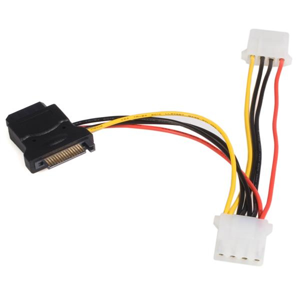 Adaptateur de câble d'alimentation StarTech SATA vers LP4 2 LP4