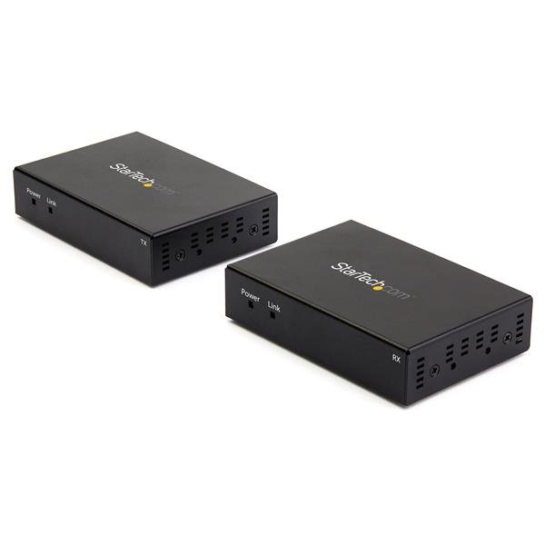 StarTech ST121HD20L HDMI Ethernet Extender (4K 60Hz, 100m, IR control, 4K video over CAT6) - video/audio/infrared transmitter - HDMI - up to 140 m - ST121HD20L