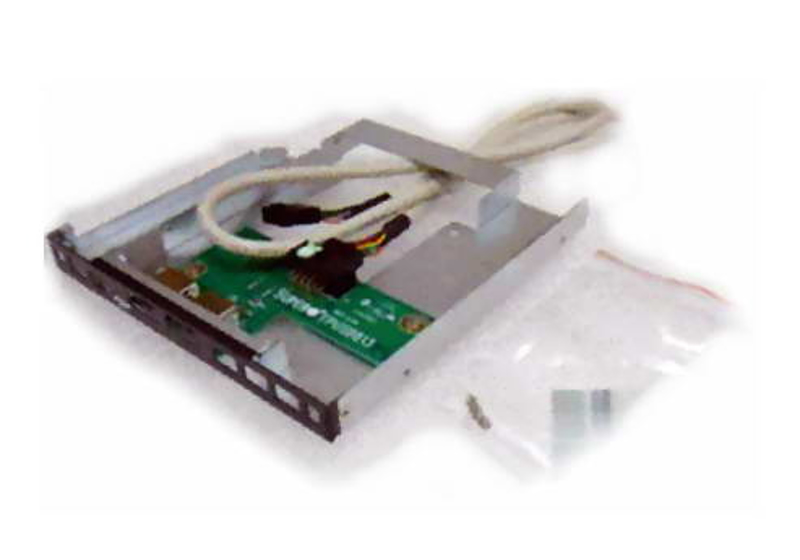 SuperMicro MCP-220-00087-0B USB 2.0 tray for slim DVD bay, black