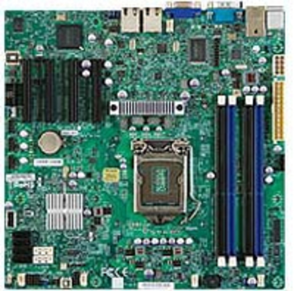 SuperMicro X9SCM-B Intel C204 Micro ATX server/workstation Moderkort - MBD-X9SCM-B