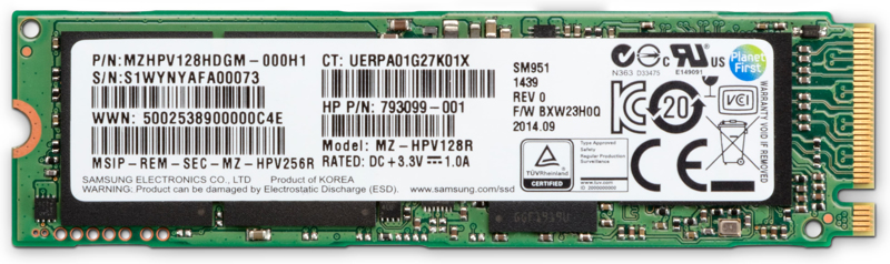 HP Z Turbo Drive - SSD - 512 GB - intern - 1PD60AA