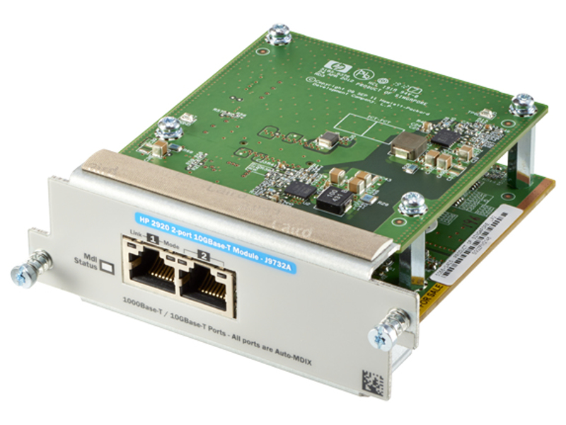 HPE - Module d'extension - 10 Gb Ethernet x 2 - J9732A