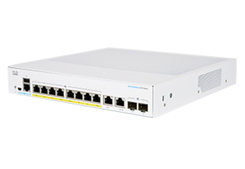 Cisco Business 350 Series CBS350-8FP-E-2G