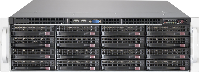 SuperMicro SC836 BE2C-R609JBOD - 3U - SATA/SAS - CSE-836BE2C-R609JBOD
