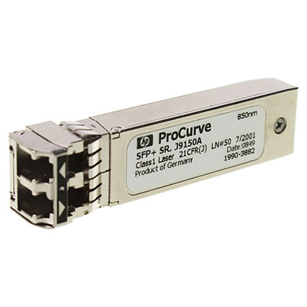 Aruba 10G SFP+ LC SR network transceiver Fiber optic 10000 Mbit/s (BULK)