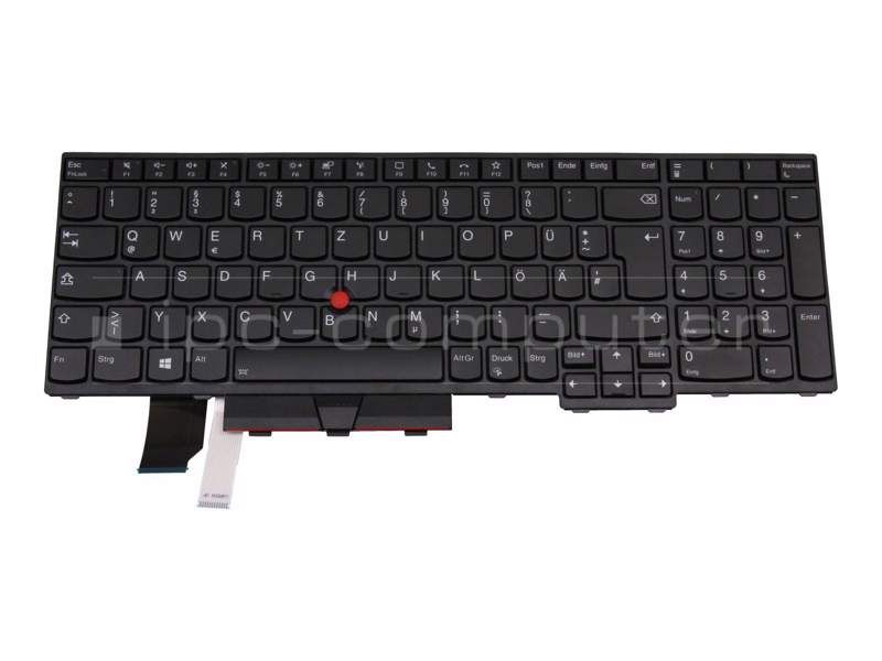 SN5396BL Tastatur DE (deutsch) Svart/Svart mit Backlight und Mouse-Stick