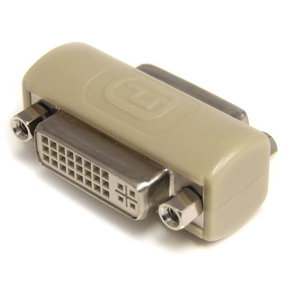 StarTech DVI-I Coupler / Gender Changer - F/F - DVI-I - DVI-I - Beige - GCDVIIFF