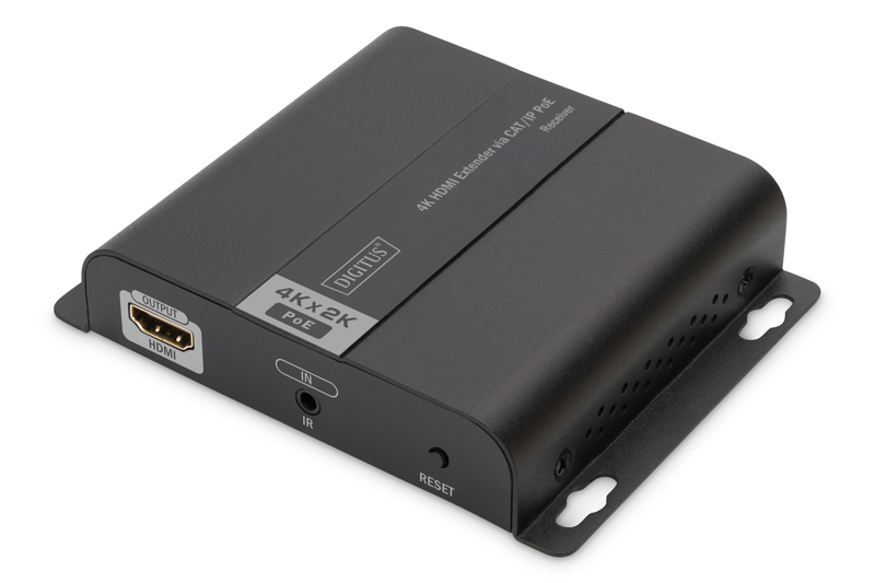 DIGITUS 4K HDMI Extender via CAT/IP (receiver unit), PoE - DS-55125