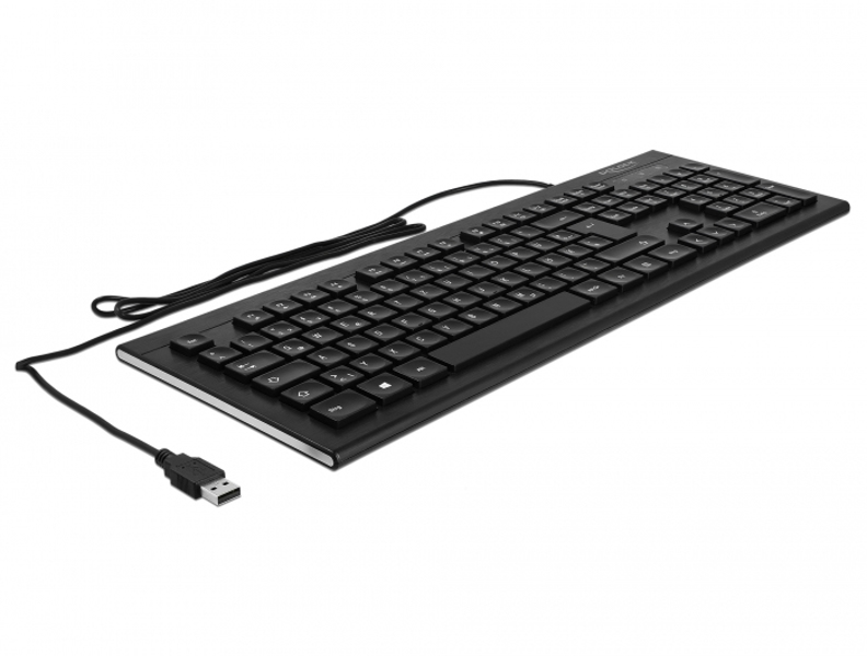 Delock USB Keyboard wired 1.5 m - 12672