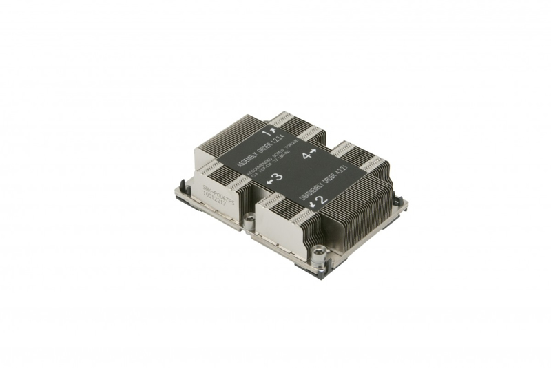 SuperMicro SNK-P0067PS, 1U Passive Heat Sink for X11 Purley Platform, Narrow Retention - SNK-P0067PS