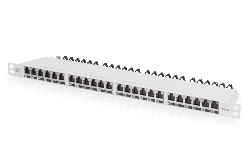 Panneau de brassage DN-91624S-SL-EA-G CAT6A 24 ports