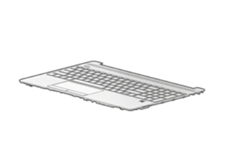 Couvercle supérieur HP Nsv Fpr avec clavier noir nordique