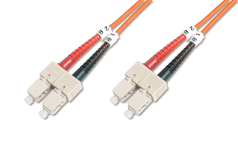 DIGITUS Fiber Optic Multimode Patch Cord, SC / SC