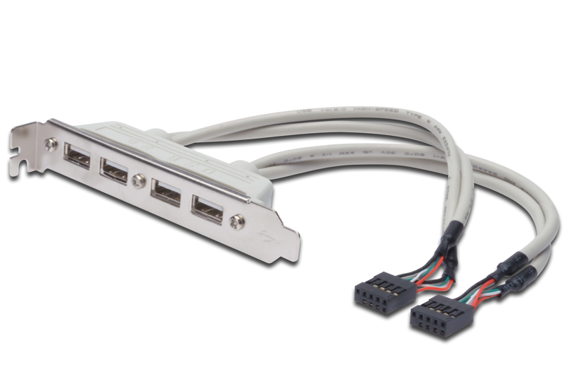 Câble USB 2.0 DIGITUS 0,25 m