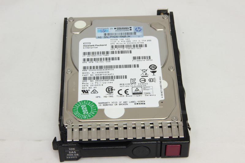 Disque dur HP M6625 900 Go 2,5 pouces SFF SAS 6 Go 10 000 tr/min
