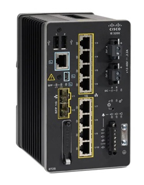 Série robuste du catalyseur IE3200 de Cisco IE-3200-8T2S-E