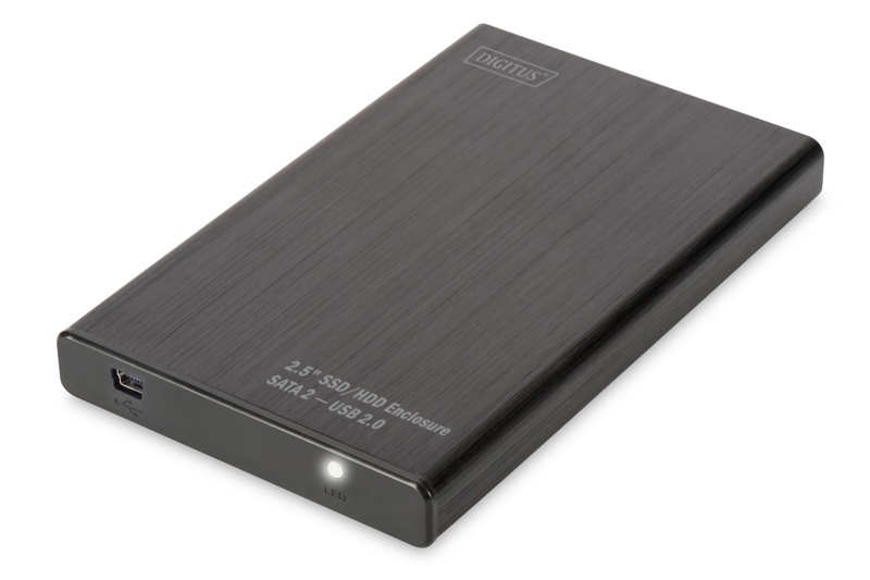 DIGITUS USB2.0 SATA SSD Enclosure 2.5inch