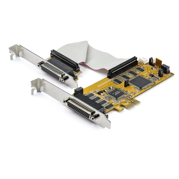 StarTech PEX8S1050LP Adaptateur série PCIe 8 ports RS232