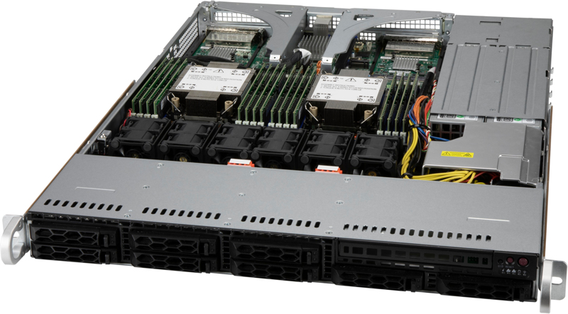 SuperMicro SCLB13 AC2-R860AW - 1U SCLB13 Cloud DC Chas.Red.860W - CSE-LB13AC2-R860AW